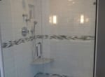 Modern Tile & Glass Shower